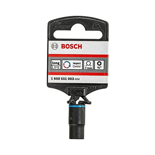 Bosch doorgangssleutel 7 mm x 25 mm x 13 mm