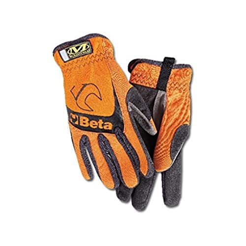 Beta Les gants travaillent orange "bêta" ecopel