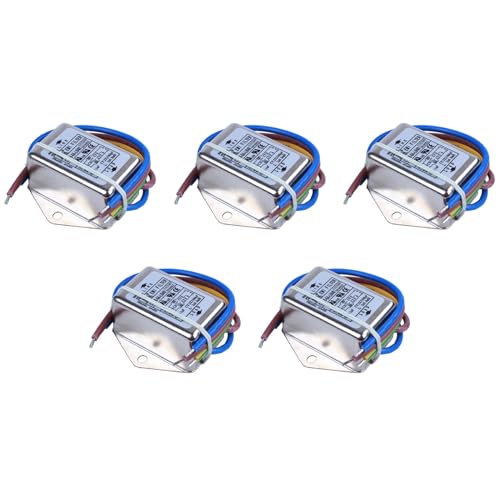 Daconovo 5 x AC 115 V/250 V 6 A individuele ontstoringsfilter Emi