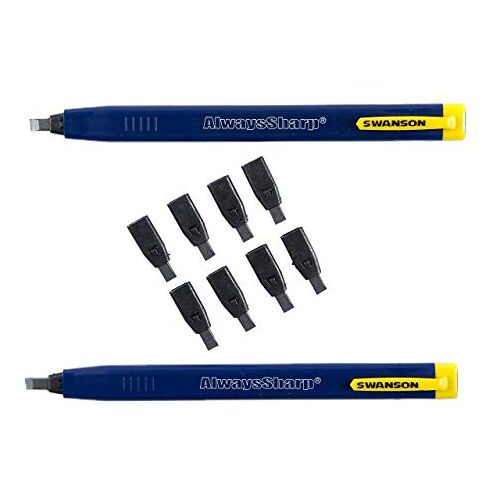 Swanson Tool Co CP216 altijdSharp navulbaar mechanisch timmerman potlood, zwarte grafiet tips