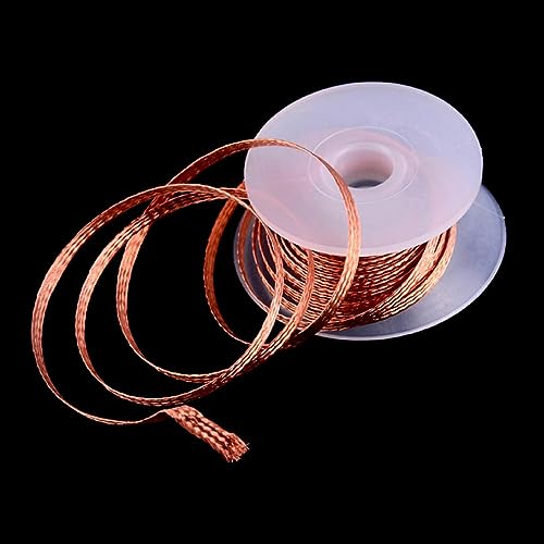 WUURAA 3515Soldeer Draad Desolderen Tape Gevlochten Tin Soldeer Wick Lage Soldeerdraad Voor Elektronica Reparatie Soldeer Wick Koper Desolderen Wick LowResidu Soldeer Wick