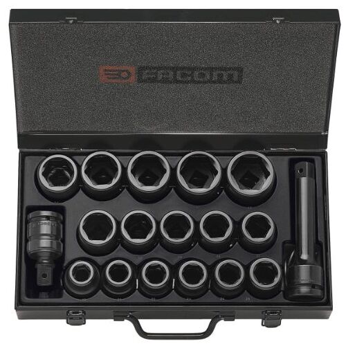 Facom NK. 500E set beker effecten 3/4 19 tot 42 mm