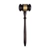 IJNHYTG hamer Wooden gavel auction hammer with sound block for attorney auction handwork Promotion