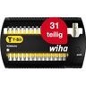 Wiha Juego de bits XLSelector, bits en Y de 25 mm TORX®, de 32 unid. de 1/4" C6,3 (41833)