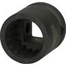 KS TOOLS 400.0003 1/2" speciaaldop met speciaalprofiel, gefosfateerd, 30 mm