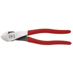 KLEIN TOOLS D238-8 tang, diagonale snijtang met schuine kop, korte kaken en ontwerp met hoge hefboom, 8 inch KLEIN TOOLS D238-8 tang, diagonale snijtang met schuine kop, korte kaken en ontwerp met hoge hefboom, 8 inch