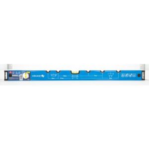 Högert Technik, Waterpas voor loodgieter 700 mm, libelle: 90° en 180°, nauwkeurigheid: 0,5 mm/m, aluminium profiel 1,6 mm, blauw Högert Technik, Waterpas voor loodgieter 700 mm, libelle: 90° en 180°, nauwkeurigheid: 0,5 mm/m, aluminium profiel 1,6 mm, blauw