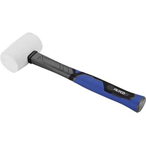 Alyco Witte rubberen hamer met glasvezel handvat, 455 g 196787 Alyco Witte rubberen hamer met glasvezel handvat, 455 g 196787