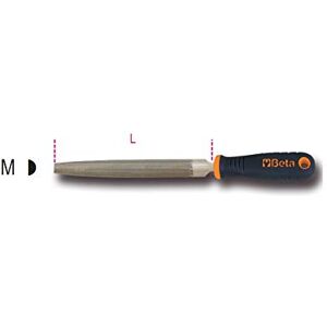 Beta Vijl 1719BMA6/M - Halfrond, 150mm, Antislip handvat - Vijl Beta Vijl 1719BMA6/M - Halfrond, 150mm, Antislip handvat - Vijl