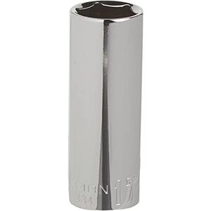 Craftsman Diepe socket, metrisch, 3/8-inch aandrijving, 17 mm, 6-punts (CMMT44434) Craftsman Diepe socket, metrisch, 3/8-inch aandrijving, 17 mm, 6-punts (CMMT44434)