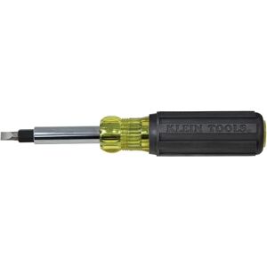 KLEIN TOOLS Multi-Bit schroevendraaier/Moer Driver, Heavy Duty Klein Gereedschap 32557, Geel/Zwart KLEIN TOOLS Multi-Bit schroevendraaier/Moer Driver, Heavy Duty Klein Gereedschap 32557, Geel/Zwart
