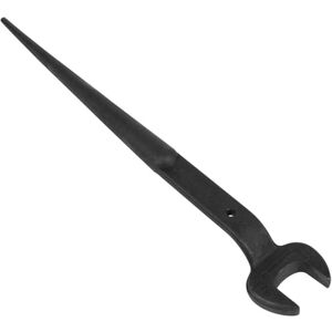 KLEIN TOOLS 3212TT Bouw Spud Sleutel met Tether Hole, 1-1/4-Inch Nominale Opening, 3/4-Inch Bout voor US Heavy Moer KLEIN TOOLS 3212TT Bouw Spud Sleutel met Tether Hole, 1-1/4-Inch Nominale Opening, 3/4-Inch Bout voor US Heavy Moer