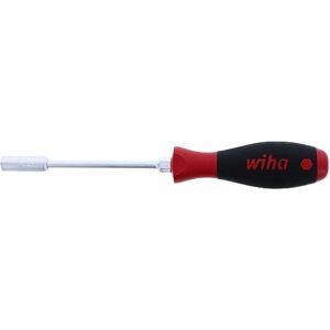 Wiha Schroevendraaier SoftFinish® zeskant-dopsleutel met rond lemmet en zeskantige aanzet (01093) 8 mm x 125 mm ergonomische handgreep voor krachtig draaien, allrounder voor industrie en ambacht Wiha Schroevendraaier SoftFinish® zeskant-dopsleutel met rond lemmet en zeskantige aanzet (01093) 8 mm x 125 mm ergonomische handgreep voor krachtig draaien, allrounder voor industrie en ambacht