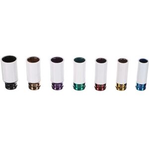 SIXTOL MECHANIC IMPACT 4 Slag"doppen"set 1/2" 7-delig CrMo staal 17–27 mm Met beschermhuls en koffer SIXTOL MECHANIC IMPACT 4 Slag"doppen"set 1/2" 7-delig CrMo staal 17–27 mm Met beschermhuls en koffer