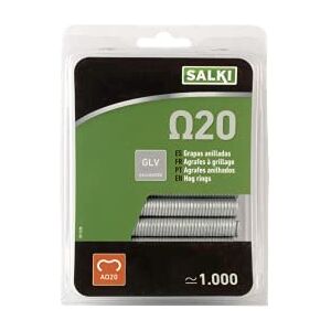salki 0111220 Verzinkte nietklem Omega 20 voor hekring salki 0111220 Verzinkte nietklem Omega 20 voor hekring