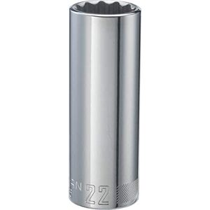 Craftsman Contactdoos, metrisch, 1/2-inch aandrijving, 22 mm, 12-punts (CMMT12085) Craftsman Contactdoos, metrisch, 1/2-inch aandrijving, 22 mm, 12-punts (CMMT12085)
