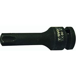 Tivoly 11590126000 dopsleutel, 1/2 inch, voor stoot, torx, mannelijk, nr. 60, fosfaat zwart Tivoly 11590126000 dopsleutel, 1/2 inch, voor stoot, torx, mannelijk, nr. 60, fosfaat zwart