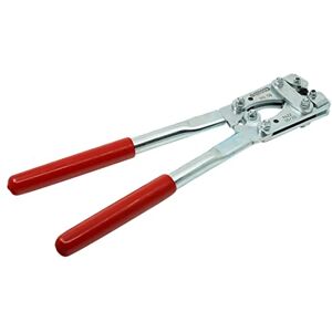 ERKO Set universele krimptang PR_50 incl. persinzetstukken US1 en US1-D voor buiskabelschoenen die volgens DIN-standaard of niet volgens DIN-standaard zijn gemaakt, Lg: 390 mm, gewicht: 1,7 kg ERKO Set universele krimptang PR_50 incl. persinzetstukken US1 en US1-D voor buiskabelschoenen die volgens DIN-standaard of niet volgens DIN-standaard zijn gemaakt, Lg: 390 mm, gewicht: 1,7 kg