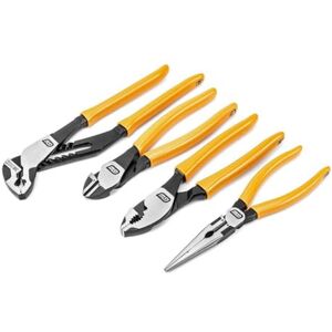 GEARWRENCH 82203-06 Ondergedompelde Gemengde Dubbele Materiaal Tang Set, 4 Stuk GEARWRENCH 82203-06 Ondergedompelde Gemengde Dubbele Materiaal Tang Set, 4 Stuk