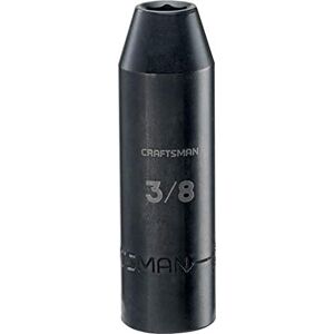 Craftsman Deep Impact Socket, SAE, 1/2-inch aandrijving, 3/8-inch (CMMT15995) Craftsman Deep Impact Socket, SAE, 1/2-inch aandrijving, 3/8-inch (CMMT15995)
