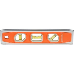Johnson Level & Tool 1435-0900 Magnetisch Glo-View Torpedoniveau, 9", Oranje, 1 Niveau Johnson Level & Tool 1435-0900 Magnetisch Glo-View Torpedoniveau, 9", Oranje, 1 Niveau