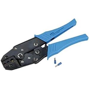 Unitec 46606 kabelschoen-krimptang sw/bl, blauw Unitec 46606 kabelschoen-krimptang sw/bl, blauw
