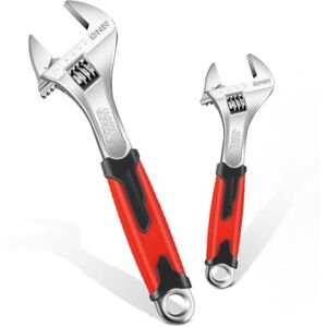 DNA MOTORING TOOLS-00048 6 &10 Inches Vanadium Staal Vierzijdige Kaken Verstelbare Wrench Spanner Automotive Reparatie Tool Set DNA MOTORING TOOLS-00048 6 &10 Inches Vanadium Staal Vierzijdige Kaken Verstelbare Wrench Spanner Automotive Reparatie Tool Set