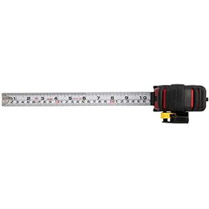 Tajima Meetlint SAE & metrische schaal 7,5 m x 1,1 inch GS-Lock meetlint met acryl gecoat mes en veiligheidsgordelhouder GSSF-25/7,5 MBW Tajima Meetlint SAE & metrische schaal 7,5 m x 1,1 inch GS-Lock meetlint met acryl gecoat mes en veiligheidsgordelhouder GSSF-25/7,5 MBW