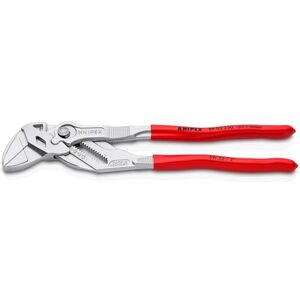 KNIPEX Sleuteltang tang en schroefsleutel in één gereedschap verchroomd, met kunststof bekleed 250 mm 86 03 250 KNIPEX Sleuteltang tang en schroefsleutel in één gereedschap verchroomd, met kunststof bekleed 250 mm 86 03 250