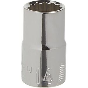 Craftsman CMMT44235 Socket, volledig gepolijst, 14 mm Craftsman CMMT44235 Socket, volledig gepolijst, 14 mm