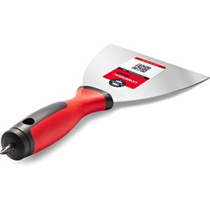 COMENSAL ® Poetsmes – gipsspatel – voegenmes – roestvrij staal met opzetstuk – made in EU – 120 mm COMENSAL ® Poetsmes – gipsspatel – voegenmes – roestvrij staal met opzetstuk – made in EU – 120 mm