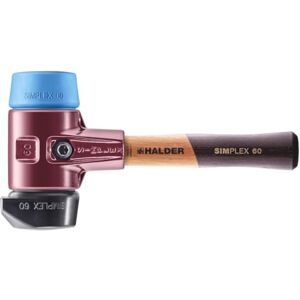 HALDER Simplex 3012.262 Schuimhamer, rubberen samenstelling, met voet/TPE-soft; met behuizing van gehard gietijzer en hoogwaardige extra korte houten steel, diameter 60 mm, steeluitvoering = extra kort HALDER Simplex 3012.262 Schuimhamer, rubberen samenstelling, met voet/TPE-soft; met behuizing van gehard gietijzer en hoogwaardige extra korte houten steel, diameter 60 mm, steeluitvoering = extra kort