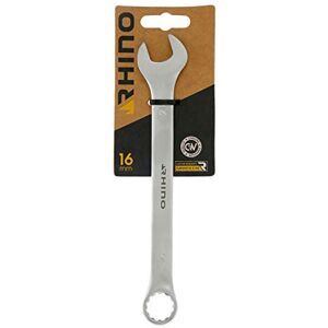 Rhino Gemengde klem, ring en vorksleutel Ø 16 mm kwaliteit van staal (chroom-vanadium) verschillende maten verkrijgbaar, NC Rhino Gemengde klem, ring en vorksleutel Ø 16 mm kwaliteit van staal (chroom-vanadium) verschillende maten verkrijgbaar, NC
