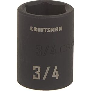 Craftsman CMMT15854 Socket, Zwart Oxide, 3/4 Craftsman CMMT15854 Socket, Zwart Oxide, 3/4