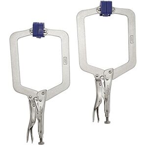 IRWIN Vise-Grip C-klem, vergrendeling, 2-delig (45619), zilver IRWIN Vise-Grip C-klem, vergrendeling, 2-delig (45619), zilver