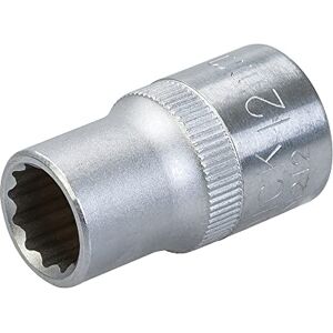 King Dick Tools Toolstream HSM212 King Dick Socket 1/2" SD 12pt metrische sleutel, staal King Dick Tools Toolstream HSM212 King Dick Socket 1/2" SD 12pt metrische sleutel, staal