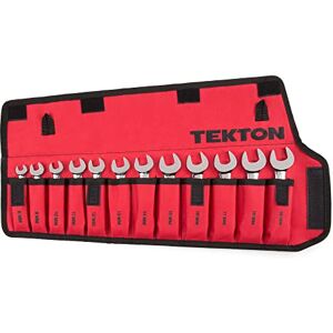 TEKTON WRN01190 ring-steeksleutelset (kort) 12-delig (8-19 mm) met oprolbare opbergtas, metrisch TEKTON WRN01190 ring-steeksleutelset (kort) 12-delig (8-19 mm) met oprolbare opbergtas, metrisch