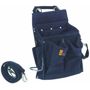 Custom LeatherCraft 5508 Professionele Elektriciens Tool Pouch, 20 Pocket, Zwart Custom LeatherCraft 5508 Professionele Elektriciens Tool Pouch, 20 Pocket, Zwart