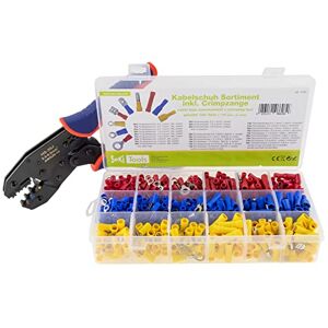 SeKi 17461 kabelschoen assortiment incl. krimptang 700 delen, zonder SeKi 17461 kabelschoen assortiment incl. krimptang 700 delen, zonder