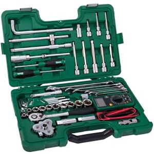SATA ST09508 Auto Reparatie Master Tool Set, 50-delig, met Quick Release Design SATA ST09508 Auto Reparatie Master Tool Set, 50-delig, met Quick Release Design