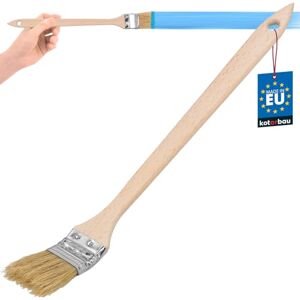 KOTARBAU ® Radiatorkwast, 36 mm, hoekpenseel, lazuurkwast, lakkwast, schilderkwast, houten kwast voor moeilijk toegankelijke plaatsen KOTARBAU ® Radiatorkwast, 36 mm, hoekpenseel, lazuurkwast, lakkwast, schilderkwast, houten kwast voor moeilijk toegankelijke plaatsen
