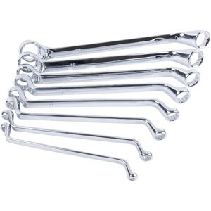 PERFORMANCE TOOL 8 st. Offset metrische doos moersleutel set (W1086) PERFORMANCE TOOL 8 st. Offset metrische doos moersleutel set (W1086)