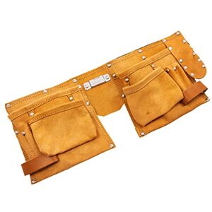 Amtech N0900 11 Pocket lederen gereedschapsriem Amtech N0900 11 Pocket lederen gereedschapsriem