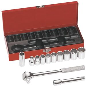 KLEIN TOOLS 65510 1/2" Dopsleutel Set voor aandrijving, 12 stuks KLEIN TOOLS 65510 1/2" Dopsleutel Set voor aandrijving, 12 stuks