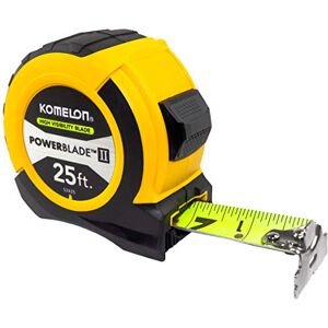 Komelon 52425 Powerblade II meetlint, Wit/Zwart, S Komelon 52425 Powerblade II meetlint, Wit/Zwart, S