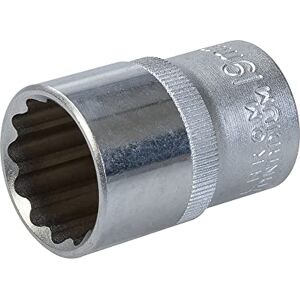 King Dick Tools Toolstream HSM219 King Dick Socket 1/2" SD 12pt metrische sleutel, staal King Dick Tools Toolstream HSM219 King Dick Socket 1/2" SD 12pt metrische sleutel, staal