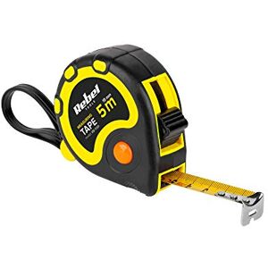 Rebel Professioneel robuust meetlint met oprolsysteem 5 m, breedte 19 mm Rebel Professioneel robuust meetlint met oprolsysteem 5 m, breedte 19 mm