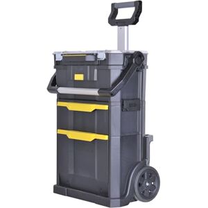 Stanley Set Mobiel 2-in-1 met Top Edge - Gereedschapswagen Stanley Set Mobiel 2-in-1 met Top Edge - Gereedschapswagen