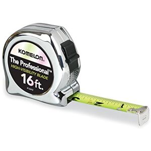 Komelon 416HV Hoge Zichtbaarheid Professionele Meetlint, 16-Voet bij 3/4-Inch, Chroom Komelon 416HV Hoge Zichtbaarheid Professionele Meetlint, 16-Voet bij 3/4-Inch, Chroom