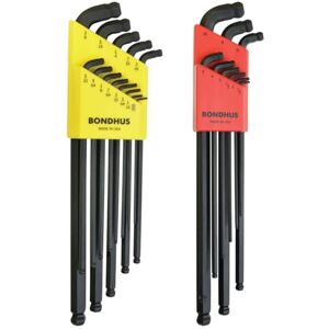 Bondhus BND27098 Stubby Dubbele Bal l-Wrench Combinatieset' Bondhus BND27098 Stubby Dubbele Bal l-Wrench Combinatieset'